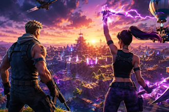 create a cinematic fortnite trailer or video fr map game uefn trailer map island