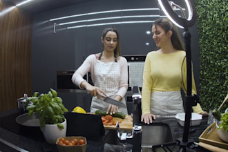 do cooking, recipes, and food video editing for youtube