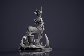 do custom 3d model printable model and stl file for 3d printing