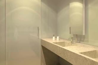 create futuristic transparent screen and smart glass 3d animation