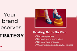 create a social media marketing content calendar
