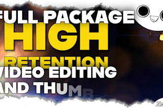 edit your raw footage