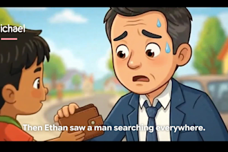 create ai moral story animation videos with life lessons for kids