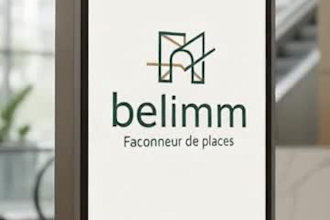 design a modern real estate logo for a business