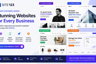 site123 website, jimdo website, ionos website, duda website, zyro website, site