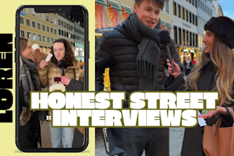 create authentic german street interview ugc videos