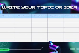 design a professional powerpoint, or google slides presentation