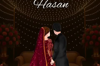 design logo , wedding invitation, event cards and video invites