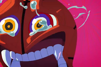 2d cartoon animation frame by frame animated music video podcast youtube intro