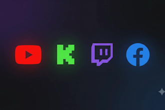 setup or fix obs streamlabs for twitch youtube kick and facebook live