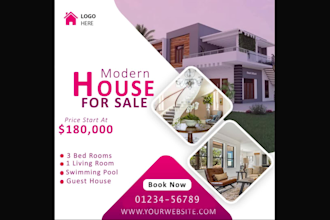 design professional business poster, flyer, social media poster