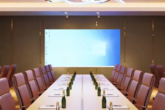 build 3d commercial office interior,luxury coworking space,conference room setup