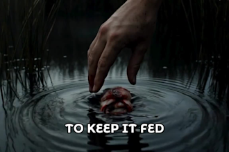create a cinematic horror book trailer, horror book promo video for your book