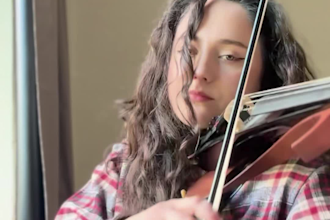 create record electric violin for your song