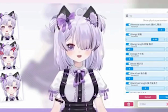 design live2d vtuber model live2d vtuber rigging anime vtuber for vtube studio