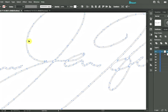 create unique handwriting signature and vector logo tracing