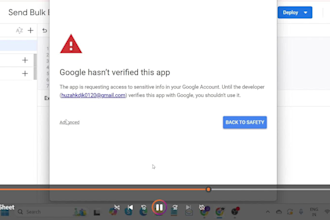 send bulk emails for free using google apps script