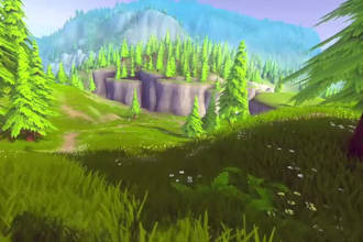 make stylized 3d environment for your game