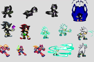 do nsfw pixel art character sprite sheet pixel art animation top down game asset