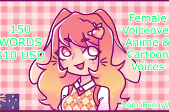 voice your anime girl or cartoon character