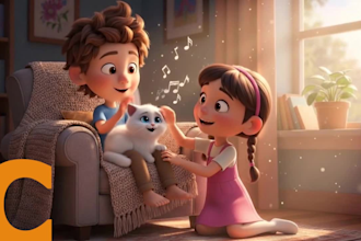 make kids nursery rhymes video for youtube channel