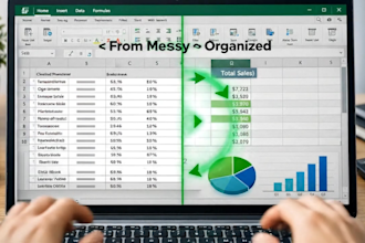 data entry cleaning  excel expert