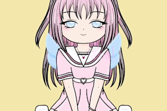draw japanese anime style chibis
