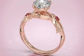create 3d jewelry cad design, rings, necklaces, chains and earrings