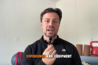 create a custom strength training or workout plan