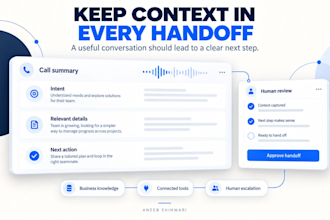 build ai voice agents for calls, appointment booking and support