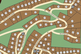 design modern rv park maps and campground site plan graphics worldwide online
