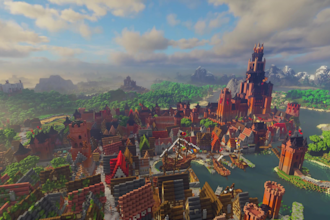 build a medieval minecraft kingdom