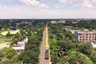 provide authentic location drone footage from bangladesh