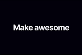 do motion graphics, logo animation and GIF animation