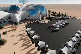 create photorealistic 3d architectural facade and exterior renderings
