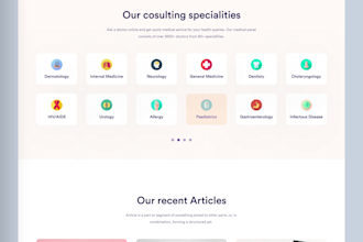 design a dental website, dentist and clinic website on wix website