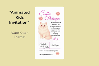 make animated digital invitations