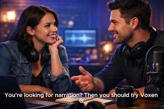 record clean narration and dual voice dialogue