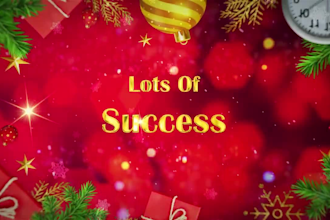 design 3d intro video,outro,xmas animation,holidday greeting,animated text,ecard