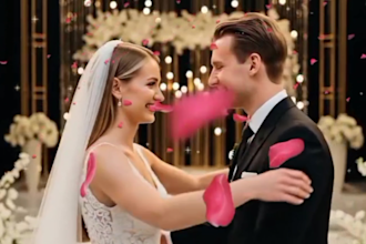 professional wedding video editing