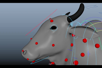 advance 3d character rigging  in maya