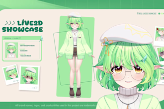 professionally rig your live2d vtuber model