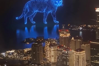 do 3d vfx animation 3d drone show video vfx compositing  drone light show vfx