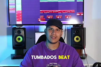 produce a professional corridos tumbados beat for your song
