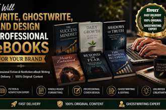 ghostwrite daily devotional christian ebook, write non fiction and fiction ebook