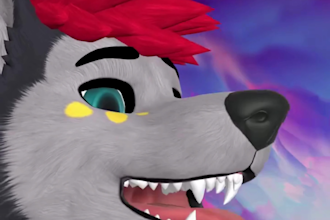 create custom furry vrchat avatar, fursona, vrc furry avatar model