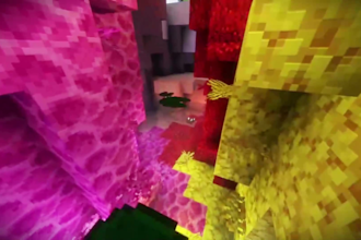 create smooth ultra realistic minecraft parkour videos