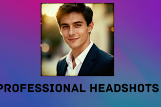 create professional ai headshots for linkedin, and business