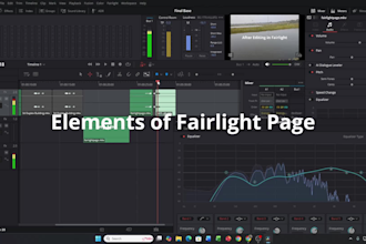 professionally edit your raw footage in davinci resolve