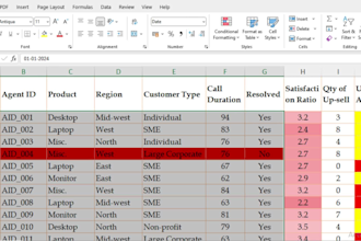do excel data analysis, data formatting, data cleaning
